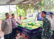 Babinsa Koramil 2301/Cilegon, Puan Ter Pendataan Warga Menerima Sembako