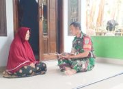 Babinsa Koramil 2306/Mancak, Puan Ter Pendataan Balita