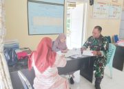 Babinsa Koramil 2306/Mancak, Puan Ter Pendataan Balita