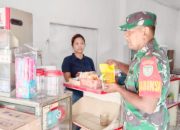 Babinsa Koramil 2305/Cinangka, Puan Ter Pendataan Harga Bahan Pokok Sembako
