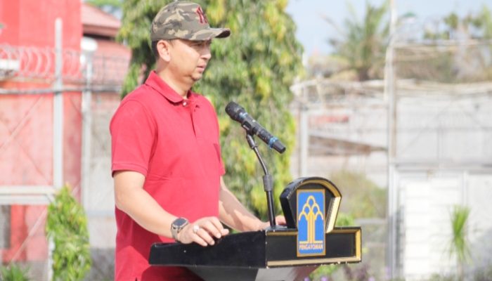 Upacara Kegiatan Pembukaan Pekan Olah Raga dan Seni Narapidana Meriahkan Hari Bakti Pemasyarakatan ke 60 Tahun 2024