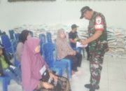 Babinsa Koramil 2301/Cilegon, Puan Ter Mendata Pemberian Bansos