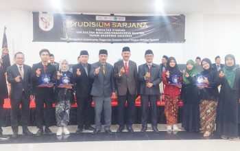 Dekan Syariah UIN Banten Lepas 153 Yudisium Semester Genap 2023/2024