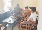 Babinsa Koramil 2306/Mancak, Komsos Membahas Tentang Perbaikan Jalan