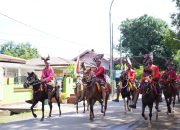 Pasukan Berkuda Takalar warnai Pawai Taaruf MTQ ke XXXIII Tingkat Prov. Sulsel 