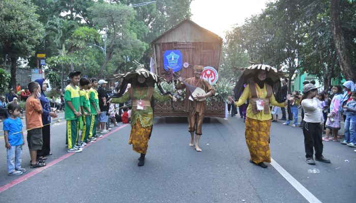 Kabupaten Bangka Usung Memarong di Karnaval Solo