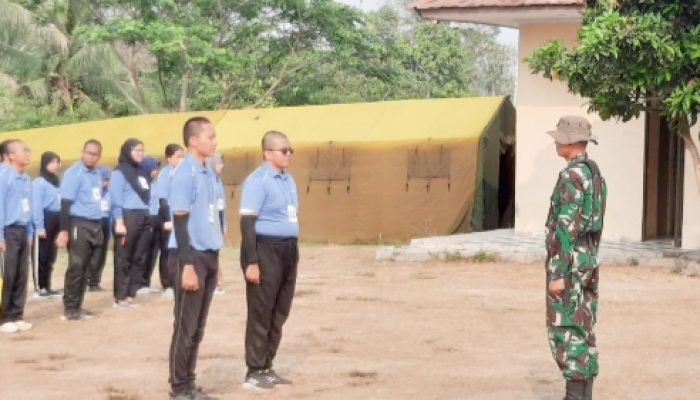 Babinsa Koramil 2301/Cilegon, Bintahwil Melaksanakan Pelatihan PBB