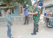 Babinsa Koramil 2306/Mancak, Komsos Membahas Tentang Lingkungan Bersih