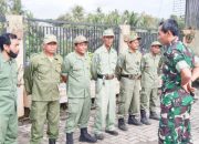 Babinsa Koramil 2307/Ciwandan, Bintahwil Memberikan Materi Dasar PBB