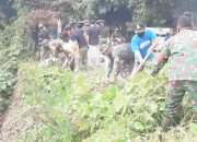 Babinsa Koramil 2301/Cilegon, Karbak Pembersihan Sungai