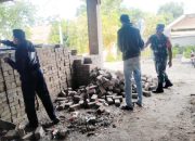 Babinsa Koramil 2307/Ciwandan, Karbak Pemasangan Konblok