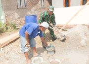 Babinsa Koramil 2306/Mancak, Karbak Pembuatan Rumah