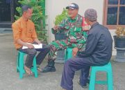 Babinsa Koramil 2307/Ciwandan, Komsos Membahas Tentang Mengantisipasi Datangnya Banjir