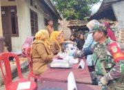 Babinsa Koramil 2304/Anyer, Puan Ter Pendataan Penerimaan Beras