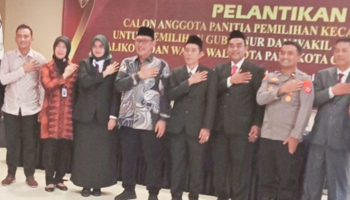 Walikota Cilegon Hadir Dalam Pelantikan PPK Kecamatan Kota Cilegon