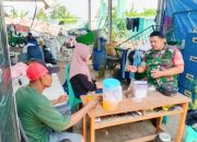 Babinsa Koramil 2302/Bojonegara, Komsos Membahas Tentang Warga Kurang Mampu