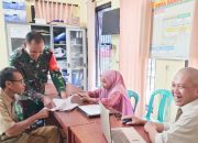 Babinsa Koramil 2304/Anyer, Puan Ter Pendataan Bansos