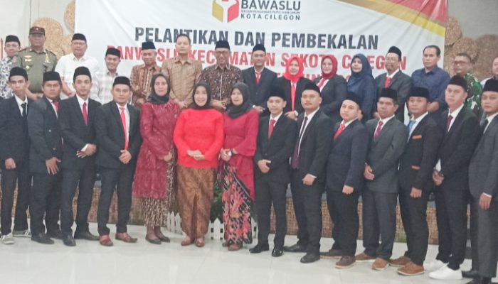 Bawaslu Kota Cilegon Menggelar Sumpah Pelantikan Panwaslu Kecamatan Cilegon