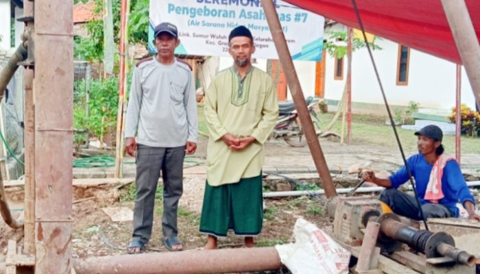 TMMD ke 120 Kodim 0623/Cilegon : Masyarakat Sumur Wuluh Sangat Gembira Adanya Bantuan Sumur Bor