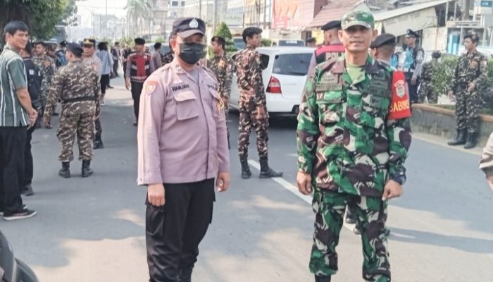 Babinsa Koramil 2301/Cilegon, Puan Ter Pengamanan Gereja Mardiyuana