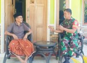 Babinsa Koramil 2306/Mancak, Komsos Membahas Tentang Kerawanan Musim Hujan