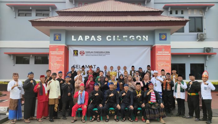 Menghidupkan Semangat Pancasila, Lapas Cilegon Gelar Upacara Hari Lahir Pancasila Tahun 2024