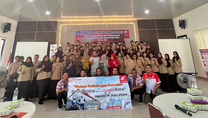 Sinergi Bagi Negeri Honda Babel Gandeng Disperindag Ajak Generasi Z Jadi Konsumen Cerdas dan #Cari_Aman