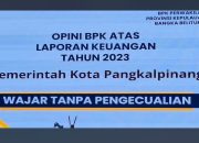 Pangkalpinang Raih WTP ke-7: Bukti Kerja Keras dan Kolaborasi Tim OPD