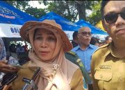Pj Wako dan Sekda Pangkalpinang Saksikan Langsung Lomba Makan Otak-Otak di Pantai Pasir Padi