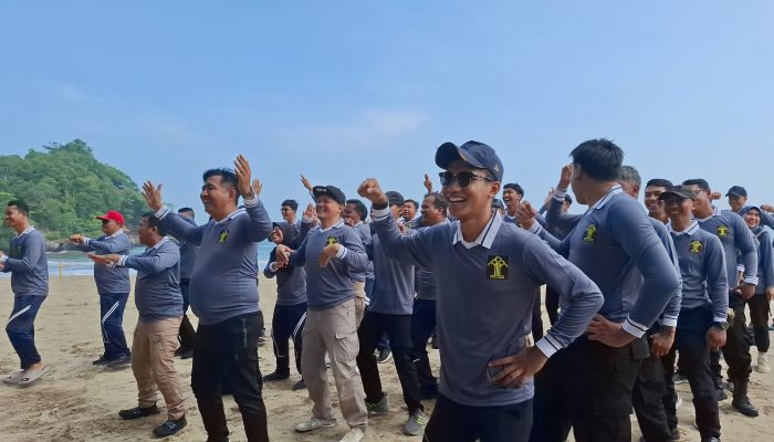 Pembinaan FMD 2024, Bangun Kekompakan dan Disiplinan Lapas Cilegon