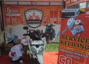 Jaga Silahturami dengan Konsumen Setia, Service Keliling Honda Babel Berikan Harga Ekonomis