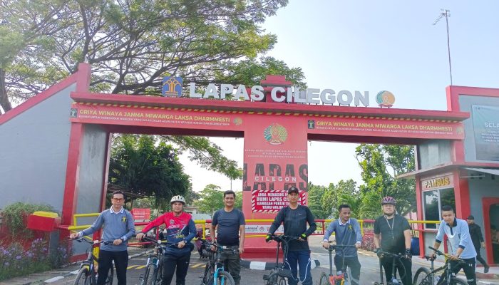 Energi Positif di Lapas Cilegon, Jum’at Sehat Dengan Berbagai Kegiatan