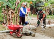 Babinsa Koramil 2304/Anyer, Karbak Pembuatan Irigasi
