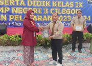 SMPN 3 Kota Cilegon Menggelar Tasyakuran Kelulusan Kelas IX