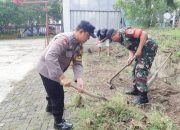 Babinsa Koramil 2301/Cilegon, Karbak Pembersihan Lingkungan