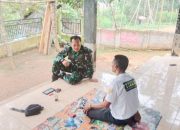 Babinsa Koramil 2306/Mancak, Komsos Membahas Tentang Pengecoran Jalan