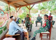 Babinsa Koramil 2301/Cilegon, Komsos Membahas Tentang Pompanisasi