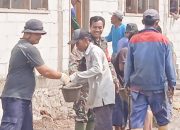 Babinsa Koramil 2305/Cinangka, Karbak Pembangunan Sekolah Madrasah