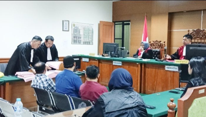 Penuntut Umum Kejaksaan Negeri Cilegon Melaksanakan Persidangan Tindak Pidana Korupsi Pasar Rakyat