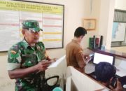 Babinsa Koramil 2305/Cinangka, Puan Ter Pendataan Jumlah Penduduk