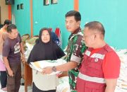 Babinsa Koramil 2303/Pulomerak, Puan Ter Pemberian Bansos