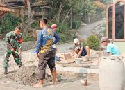Babinsa Koramil 2304/Anyer, Karbak Pembuatan Mushola