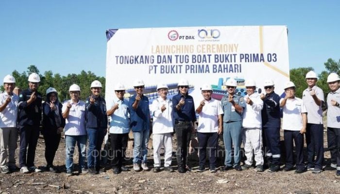 PT DAK Luncurkan Tag Boat TB Bukit Prima 03 untuk PT Bukit Prima Bahari