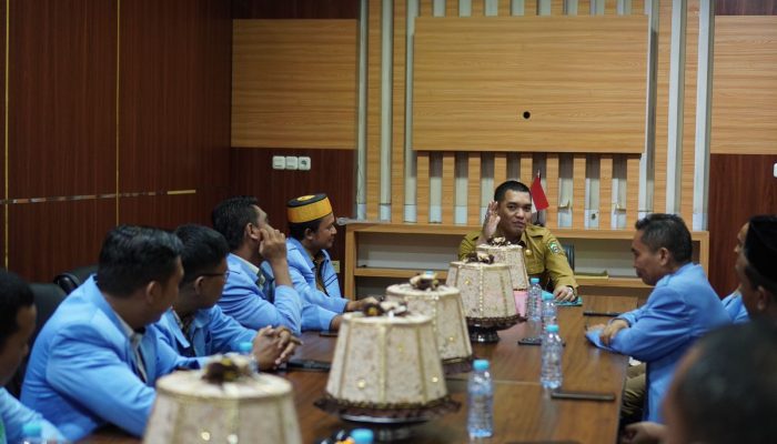 Bahas Festival Anak Shaleh Sekda Takalar Terima Audiensi dari BKPRMI 