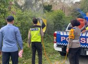 Ops Patuh Menumbing 2024, Sat Lantas Polres Bangka Barat Lakukan Pemeliharaan dan Pembersihan Rambu Lalu Lintas