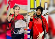 2 Polwan Polda Babel Wakili Polri Ikut Kejuaraan MBW International Taekwondo Championship 2024 di Malaysia