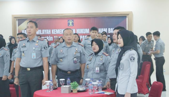 Kalapas Cilegon Dukung Upaya Pengendalian Gratifikasi di Kanwil Kumham Banten