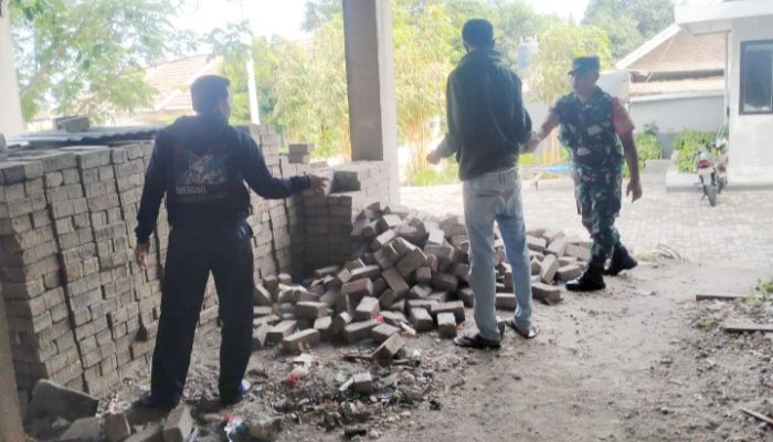 Babinsa Koramil 2307/Ciwandan, Karbak Pengangkatan Konblok