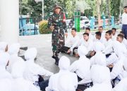 Babinsa Koramil 2301/Cilegon, Bintahwil Pelatihan Paskibraka