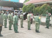 Babinsa Koramil 2307/Ciwandan, Bintahwil Memberikan Materi PBB Dasar